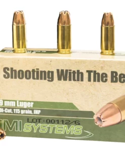 IMI Ammunition 9mm Luger 115 Grain Di-Cut Jacketed Hollow Point